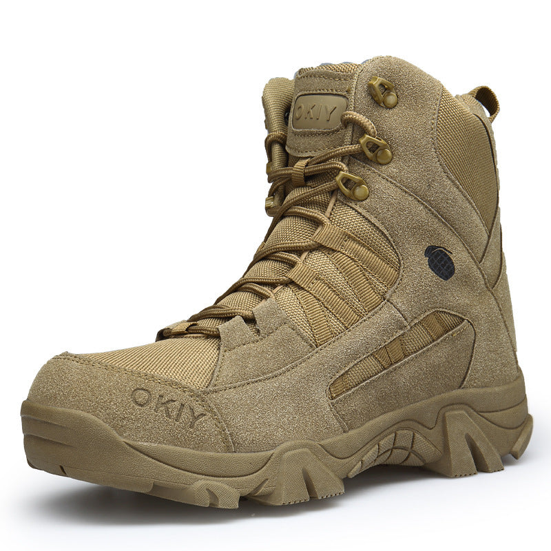 Outdoor tactical non-slip boots