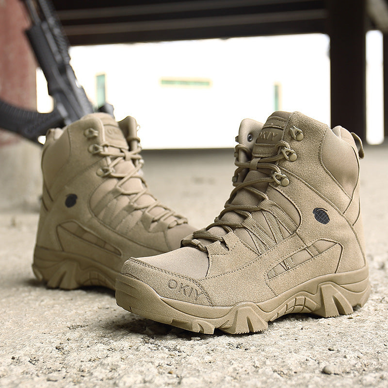 Outdoor tactical non-slip boots