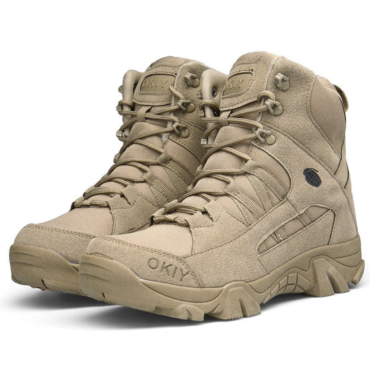 Outdoor tactical non-slip boots