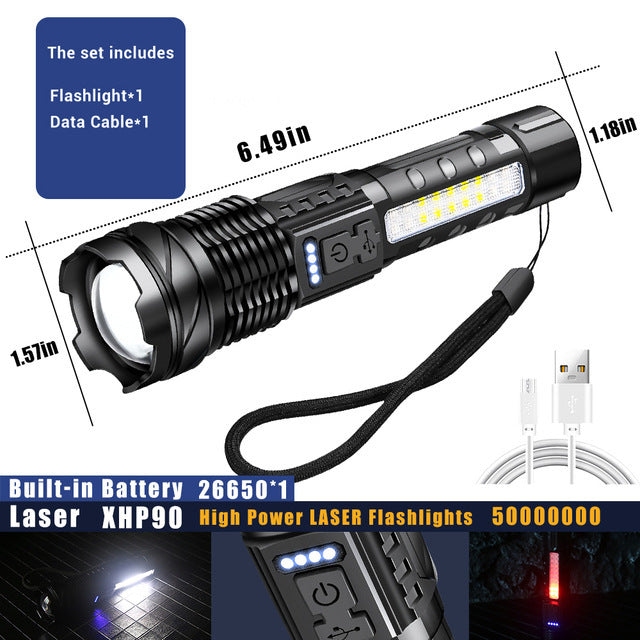 Waterproof Tactical Flashlight